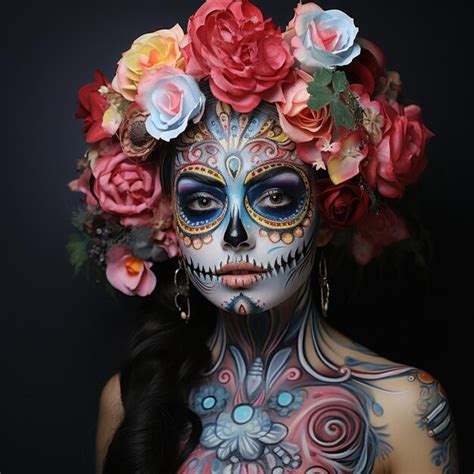 Premium Photo Mexican Poetry Illustration On Dia De Los Muertos