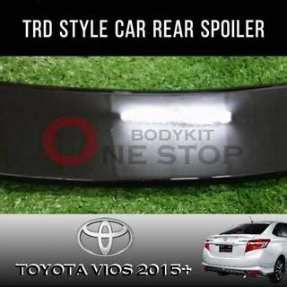 Toyota Vios Trd Trd V Td V Style Rear Trunk Spoiler