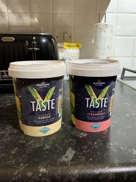 New vegan here, found vegan ice cream in Morrisons... 80p per tub ...