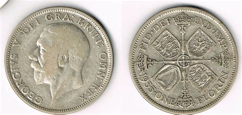 Großbritannien 1 Florin Two shilling Florin Two shilling 1935