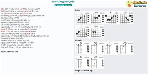 Chord T Y V Ng N Qu C Tab Song Lyric Sheet Guitar Ukulele