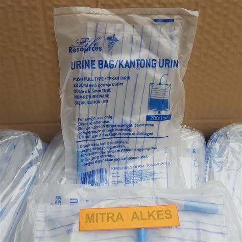 Jual Urine Bag Ml Urin Bag Drainage Bag Kantong Urin Ml