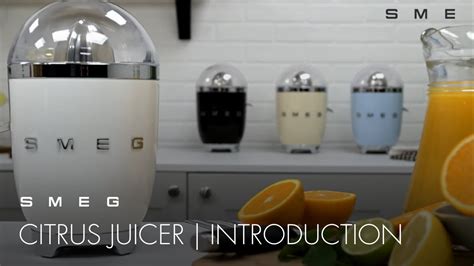 Introducing The Citrus Juicer Smeg CJF01 CJF11 YouTube