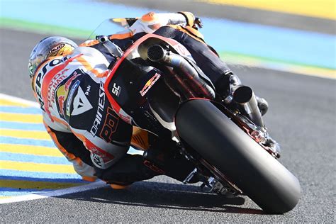 MotoGP French GP Under Pressure Espargaro Tops Crash Strewn FP1