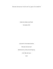 caso práctico unidad 3 empresa de dulces docx Mercadeo Internacional