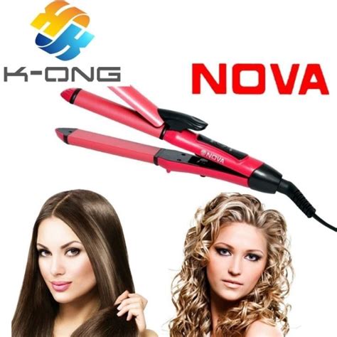 Nova Hair Straightener Curler Iron In Lazada Ph