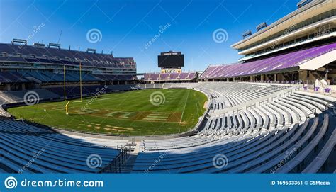 Amon G Carter Stadium On The Campus Of Texas Christian University Tcu