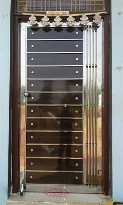 Polished Stainless Steel Door For Home Thickness Mm At Rs