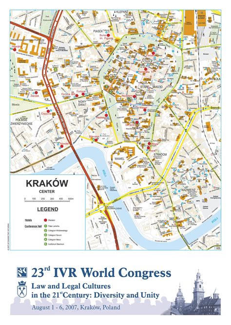 Krakow Map - Krakow Poland • mappery