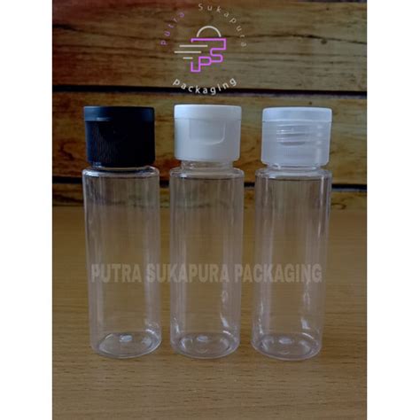 Jual Botol Fliptop Ml Rf Natural Botol Plastik Pet Ml Fliptop