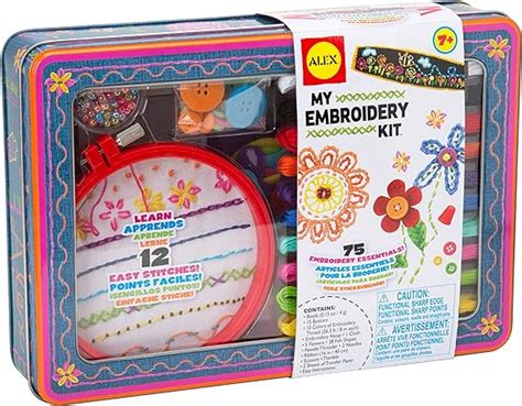 Amazon.com: ALEX Toys Craft My Embroidery Kit : Toys & Games