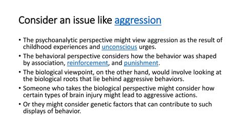 Biological perspective | PPT