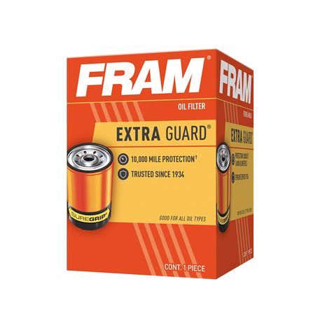 Fram Ph Extra Guard K Mile Change Interval Spin On Oil Filter