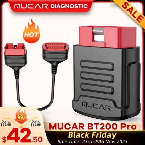 MUCAR BT200 BT200 Pro Obd 2 Herramientas De Diagn Stico Automotriz