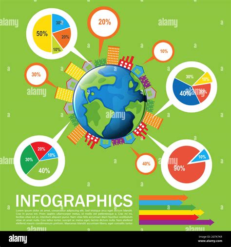 An infographics of the Earth Stock Vector Image & Art - Alamy