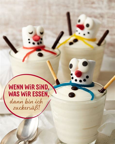 Schneemann Dessert Rezept Dr Oetker Recipe Sorbet Dessert Cake