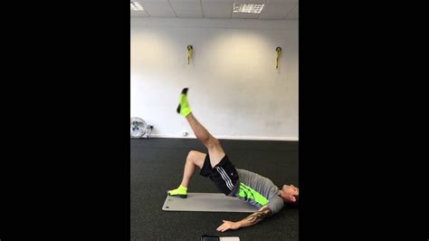 Bridge Tap With Option Of Leg Lift And Knee Crunch Youtube