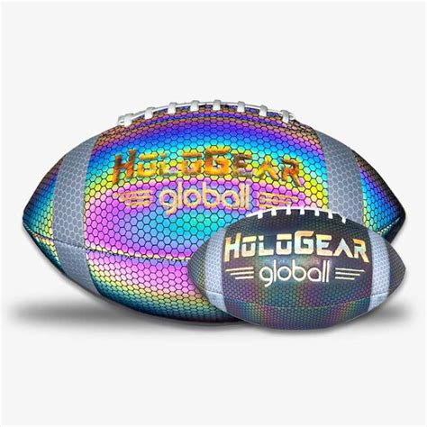 Hologear Holographic Glowing Reflective Football Football