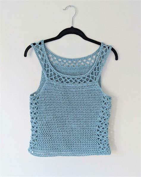 Aestas Top Crochet Pattern Etsy