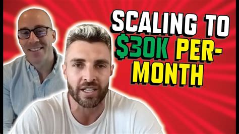 How To Scale To 30k Per Month In 1 Year Youtube