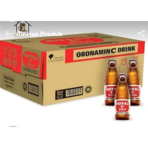 Jual Minuman ORONAMIN C DRINK 1 DUS 24x120mL YNR Shopee Indonesia