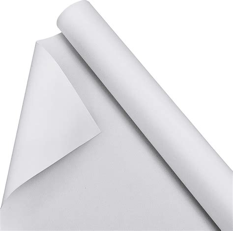 Kinlop Double Primed Cotton Canvas 20 Feet X 36 Inch White Canvas Roll