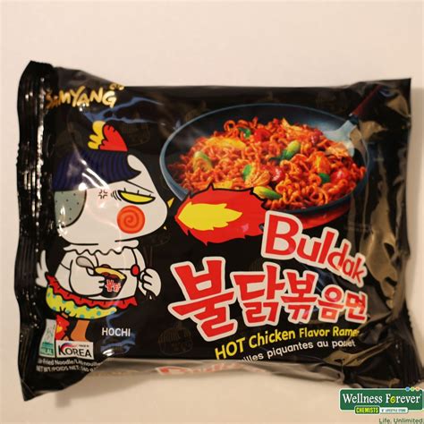 Buy Samyang Hot Chicken Ramen Buldak Fire Noodles 140g Online At Best Prices Wellness Forever