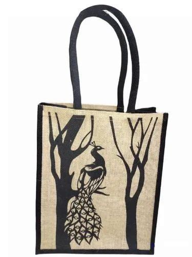 Loop Handle Jute Shopping Bag Capacity 5 Kg At Rs 58 Piece In Kolkata