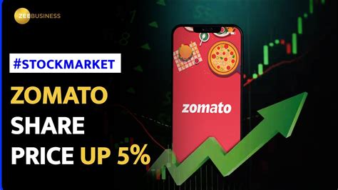 Zomato Share Price Rallies 5 On Block Deal News Zee Business