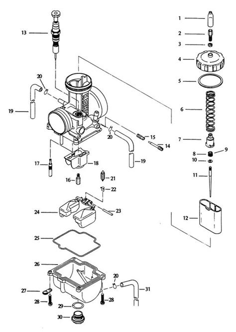 Keihin Cvk Carburetor Parts Diagram