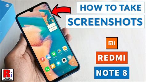 How To Take Screenshots On Xiaomi Redmi Note 8 3 Methods YouTube