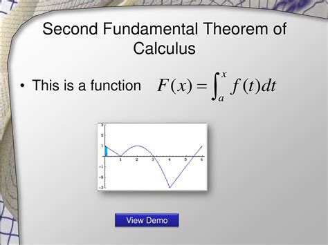 The Fundamental Theorems Of Calculus Ppt Download