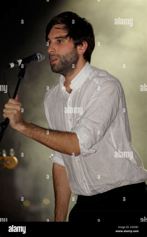 Adam Olenius Of Band Shout Out Louds Performing On Stage At The Mod