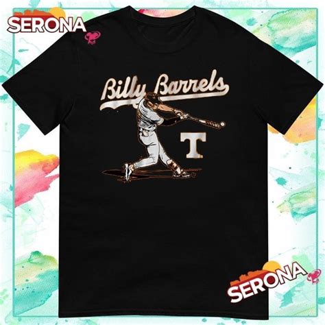 Tennessee Baseball Billy Amick Billy Barrels Shirt Walmart