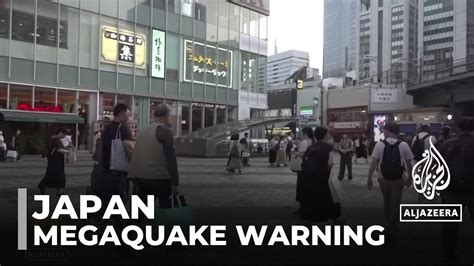 Earthquakes In Japan Authorities Lift Megaquake Warning YouTube