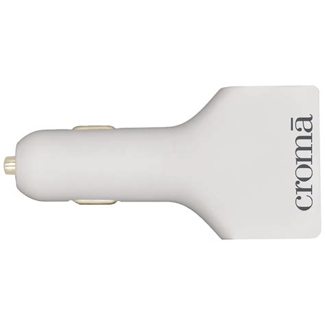 Buy Croma 18W Type A 2-Port Fast Car Charger (Adapter Only, Short ...