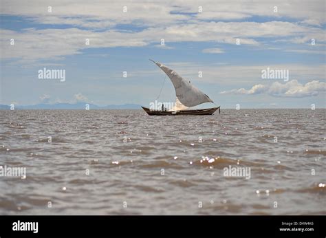 A Fishing Boat On Lake Victoria Off The Coast Of Kisumu Kenya 29