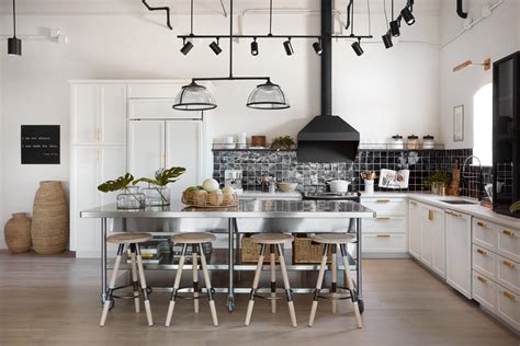 Industrial Stainless Steel Kitchen Island Things In The Kitchen