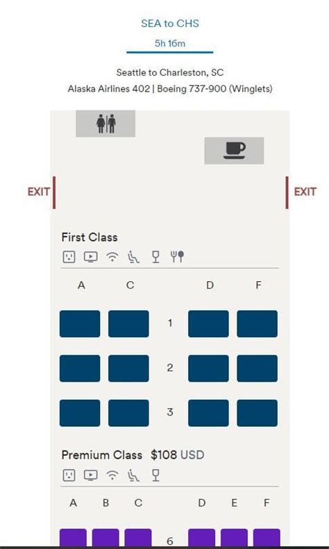 Boeing Seat Map Alaska Airlines Infoupdate Org