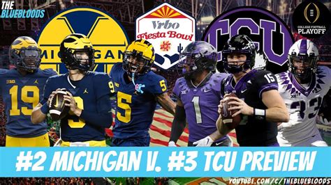 Michigan Vs Tcu Preview And Prediction College Football Playoff