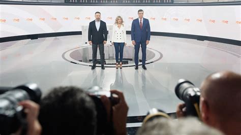 El minuto de oro de Sánchez Díaz y Abascal en el debate electoral a