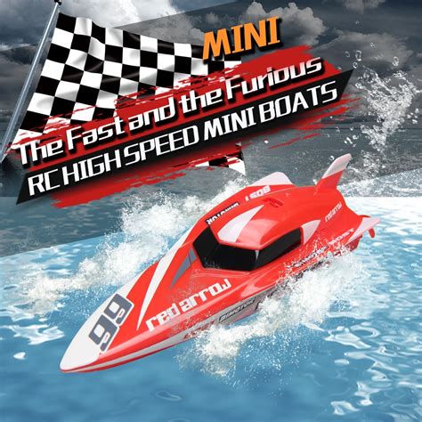 Flytec 3312m 4ch Mini High Speed Rc Ship Fast Rc Boat Micro Remote