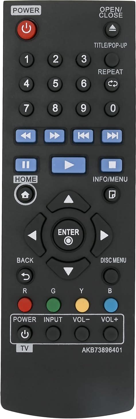 Amazon New Akb Replacement Remote Control Fit For Lg Blu