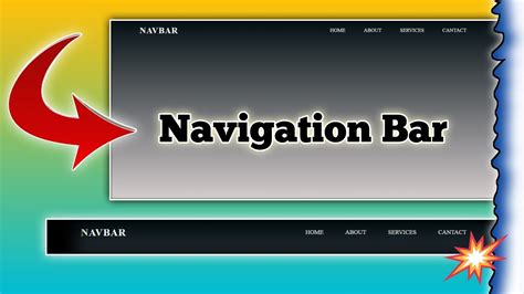 How To Create Responsive Navigation Bar Using Html And Css Create