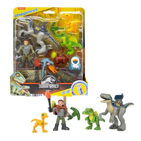 Imaginext Jurassic World Track And Trail Dino Pack Mattel