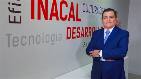 Inacal Designan a César Bernabé Pérez como nuevo Presidente Ejecutivo