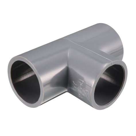 Mm Slip Degree Pvc Pipe Fitting Elbow Coupling Adapters Gray Pcs