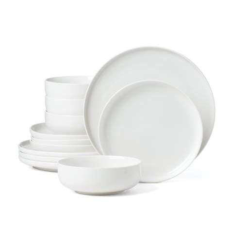 24 Seven White 12 Piece Dinnerware Set – Lenox Corporation