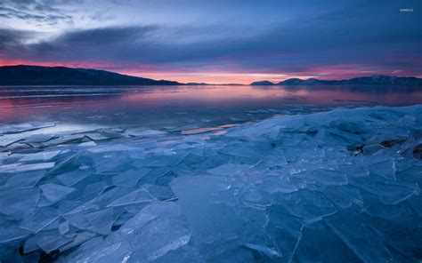 Frozen Lake Scenery Wallpapers Wallpaper Cave