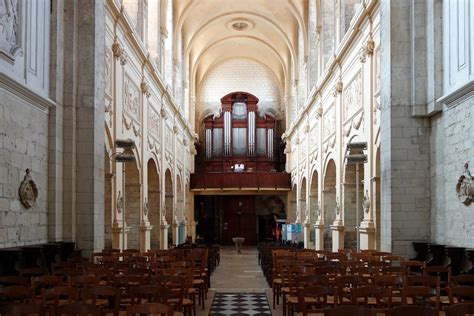 Église Notre Dame de Ham la nef et l orgue Edifice médié Flickr